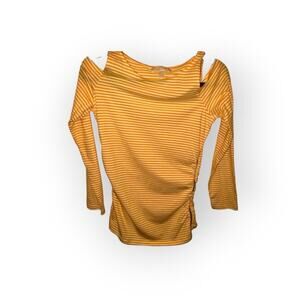 MICHAEL Michael Kors Cold Shoulder Top Sz Med EUC